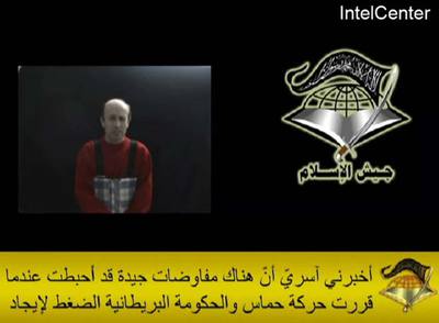 Cinturón de explosivos para el periodista de la BBC