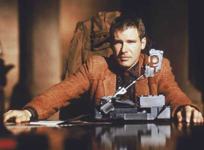 Harrison Ford, en un fotograma de  Blade Runner .