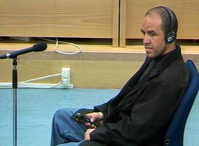 El presunto autor intelectual del 11-M, Youssef Belhadj, durante su intervención en el juicio el pasado febrero.