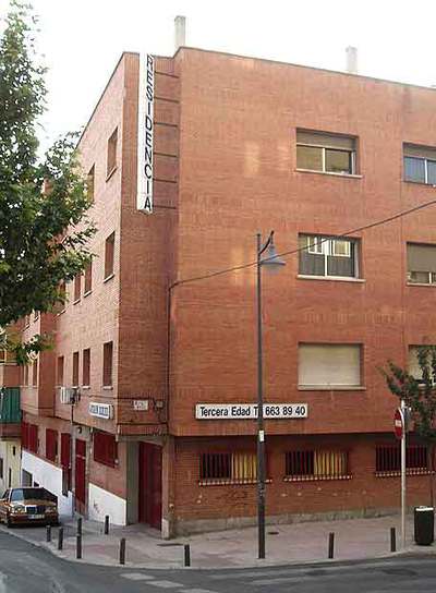 Fachada de la residencia Juan XXIII.