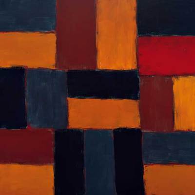 'Wall of Light Fire' (2000), de Sean Scully.
