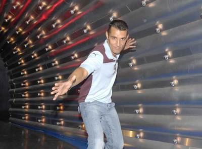 Jesús Vázquez, presentador de  Nadie es perfecto. 