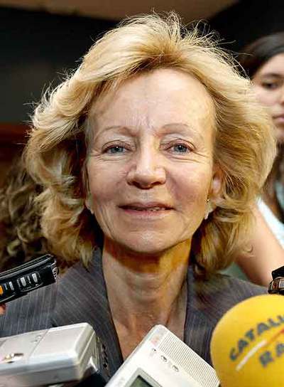 Elena Salgado, nueva ministra de Administraciones Públicas.