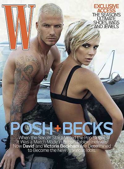 La portada del mes de agosto de la revista  W. 