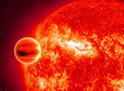 El planeta extrasolar HD 198733b visto desde el telescopio espacial  Spitzer .