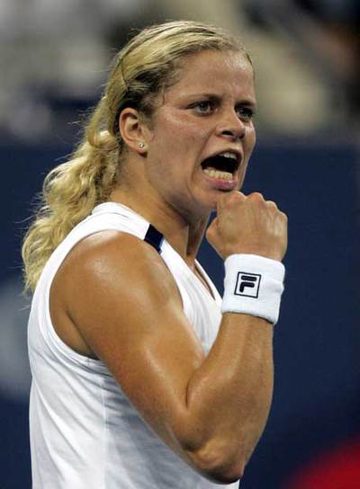 Boda de Kim Clijsters y Brian Lynch y casi a la vez bautizo