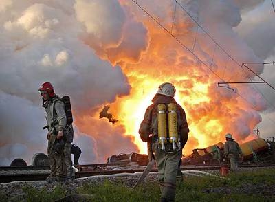 20 intoxicados y 800 evacuados en Ucrania por una nube tóxica