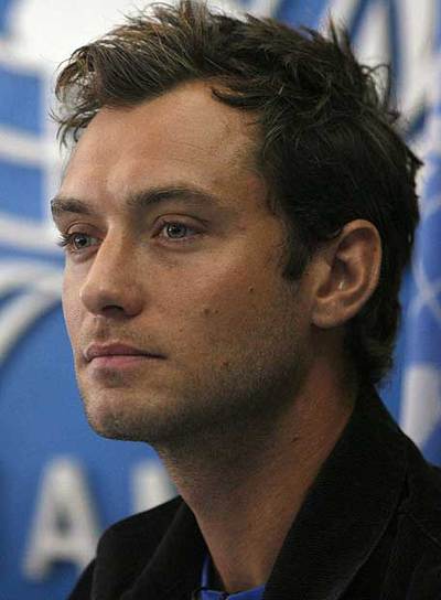 Jude Law, un actor comprometido con Afganistán