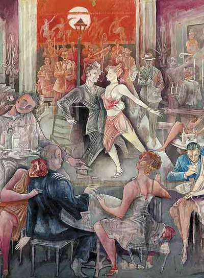 Dibujo de Ceesepe, de la colección del cantante Manolo Escobar.