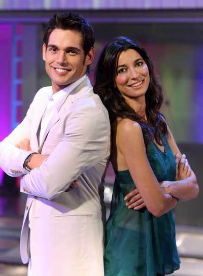 Josep Lobató y Susana Molina, presentadores de  Channel fresh. 