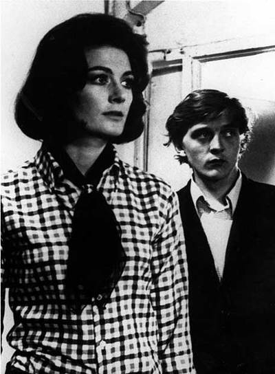 Vanessa Redgrave y David Hemmings en  Blow up .