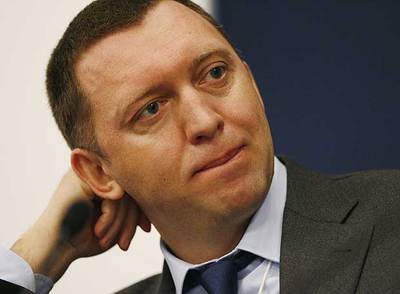 Oleg Deripaska, durante una conferencia en el Foro Económico de Davos, Suiza, en enero de este año.