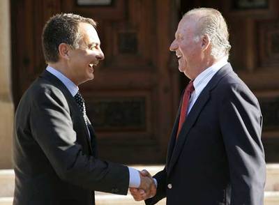 Despacho con el Rey en Marivent