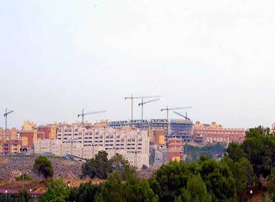 Una urbanización en Molina de Segura, Murcia.