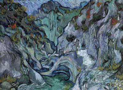  Barranco,  de Vincent van Gogh.