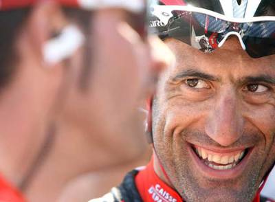 Txente García Acosta, en una de sus participaciones en el Tour.