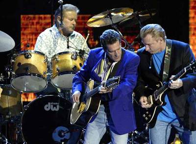The Eagles, en Barcelona en una de sus actuaciones esporádicas.