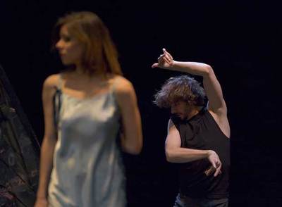 Puesta en escena de  Otelo  por la Cruceta Flamenco.