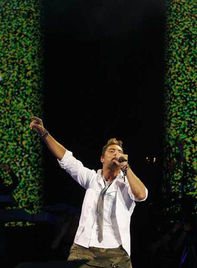 David Bisbal, el mes pasado en la plaza de toros de Las Ventas.