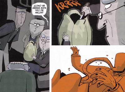 Viñetas de Carlos Vermut en la revista  El Manglar .