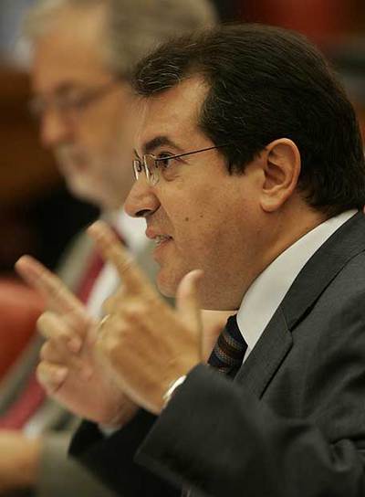 El diputado de CiU Jordi Jané, en su intervención.