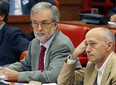 José Ramón Beloki (PNV) y Francisco Rodríguez (BNG).