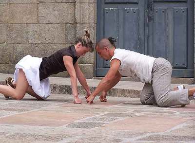 Ruth Balbís y David Loira, en  No Intre 1800. 