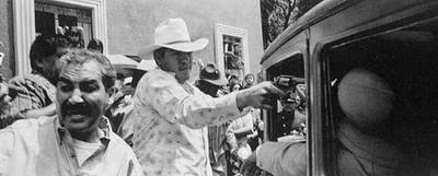 Fotografía de la exposición 'Camino Real de Tierra Adentro', del mexicano Eniac Martínez.