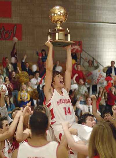 Fotograma del telefilme musical  High school musical,  de Disney Channel.