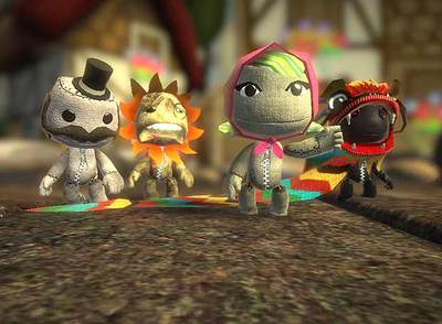 Una imagen del juego  Little Big Planet.  