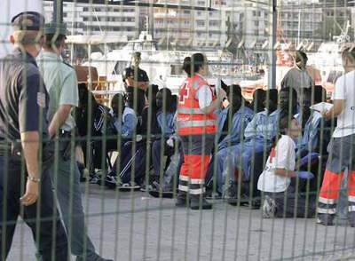 Continúa la llegada de cayucos a Canarias