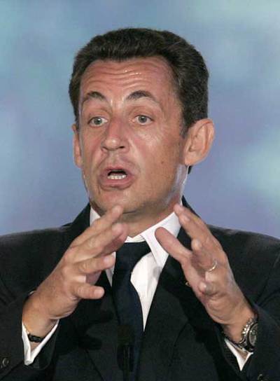 Nicolas Sarkozy.