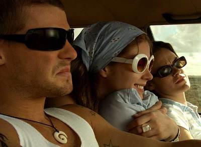 Fotograma de la película  Wolf Creek .