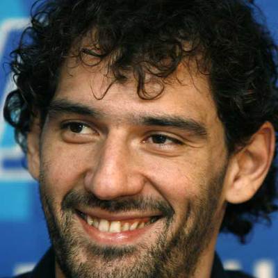 Garbajosa, en la concentración con la selección.