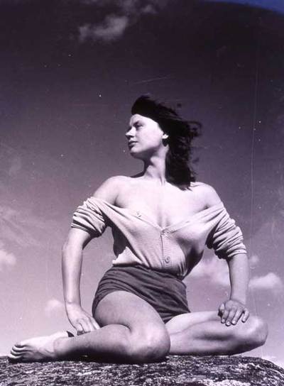 Harriet Andersson, en  Un verano con Mónica. 