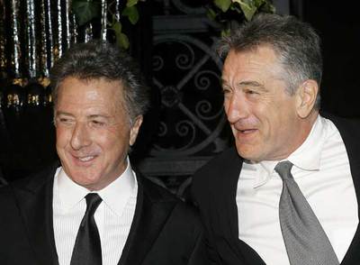 A Robert de Niro y Dustin Hoffman les gusta la moda