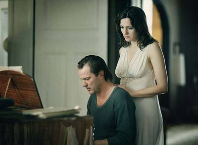 Christa-Maria Sieland y Georg Dreyman, en  La vida de los otros. 