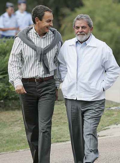 A Toledo en el AVE y después, con Zapatero