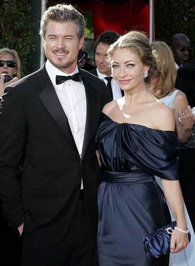 Eric Dane  (Anatomía de Grey)  y su esposa.