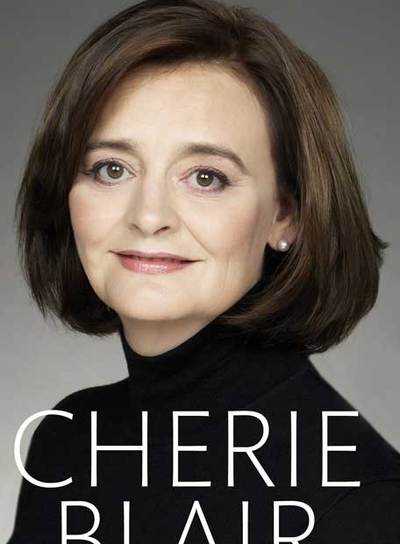 La portada del libro de Cherie Blair.