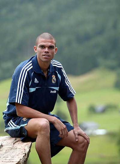 Pepe, durante la pretemporada en Austria.