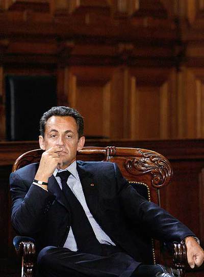 Nicolas Sarkozy, el presidente que parece empeñado en cambiar o cuando menos reformar Francia.