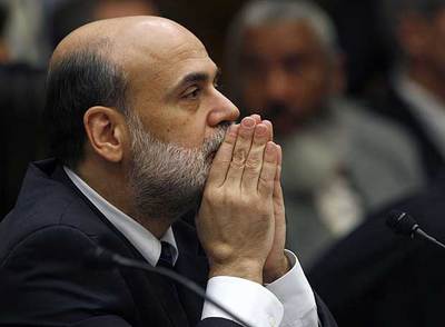 El presidente de la Reserva Federal, Bern Bernanke, en una reciente  comparecencia en Washington.