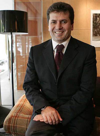 Fatmir Mediu, en Madrid.