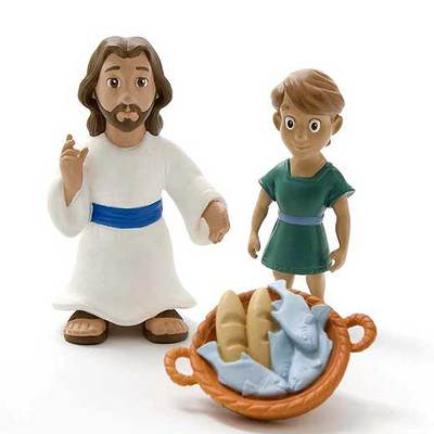 Uno de los muñecos de jezucristo que venden los supermercados Wal-Mart