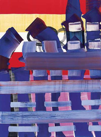 'Learning love' (2005), de Juan Uslé.