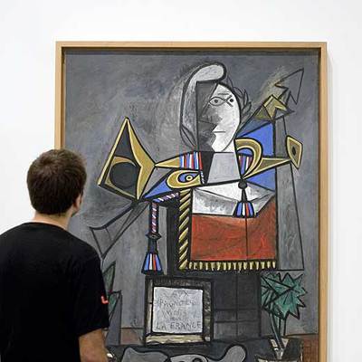  Monumento a los españoles muertos por Francia,  de Picasso.