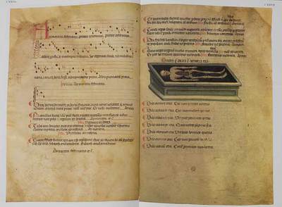  Dos páginas de 'El llibre vermell de Montserrat'. 