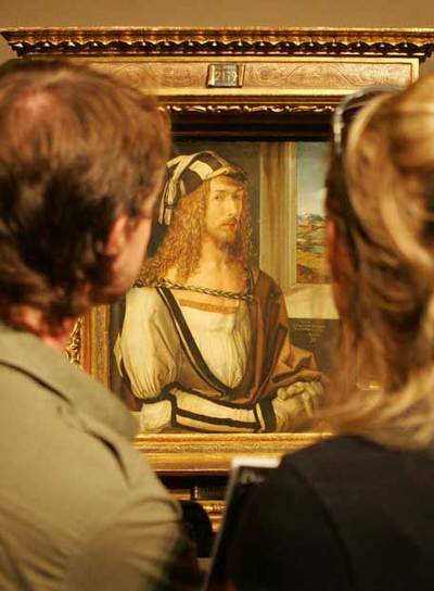  Autorretrato  (1498), de Alberto Durero.