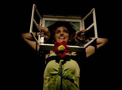 Espectáculo  1+1=3,  de la compañía Arrieritos.